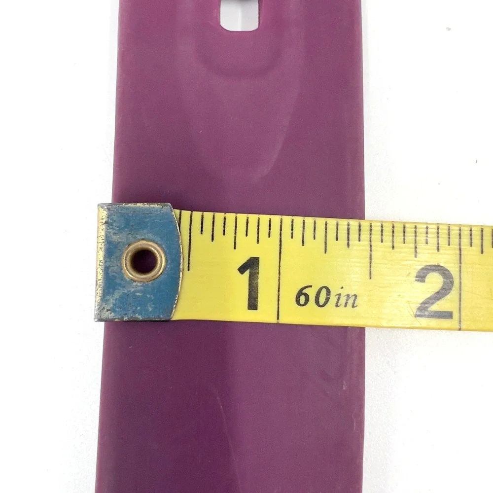 Jelly Belt Purple Matte Rubber Translucent Buckle Kidcore Y2K 32-36 in M | L